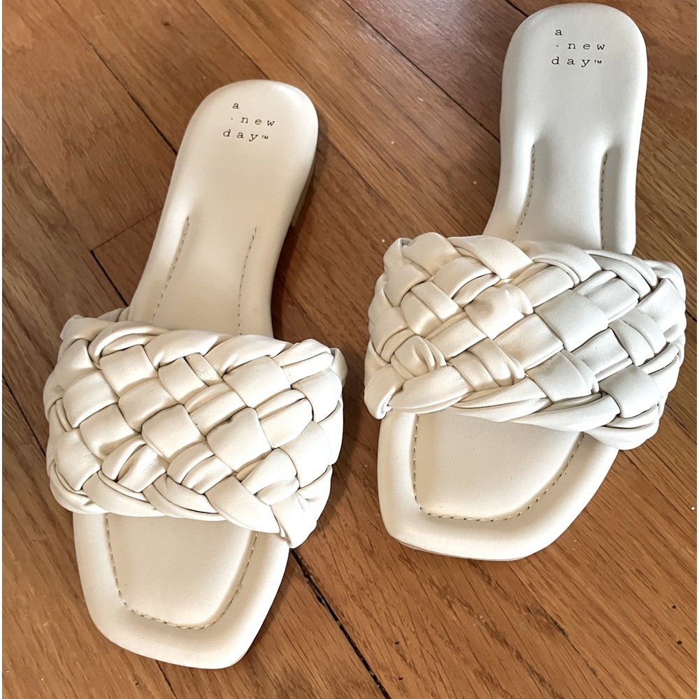 Beige sandals